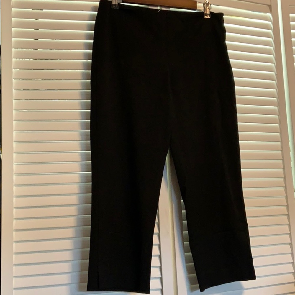 High waisted dress capris